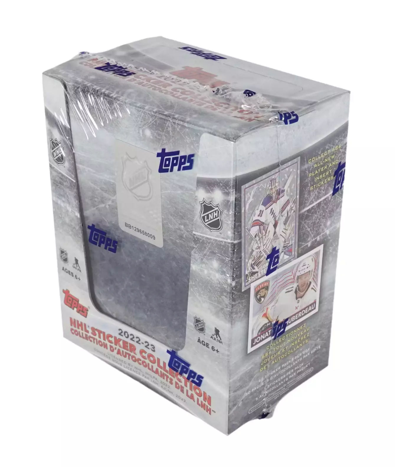 2022-23 Topps NHL Hockey Sticker Collection 50-Pack Box