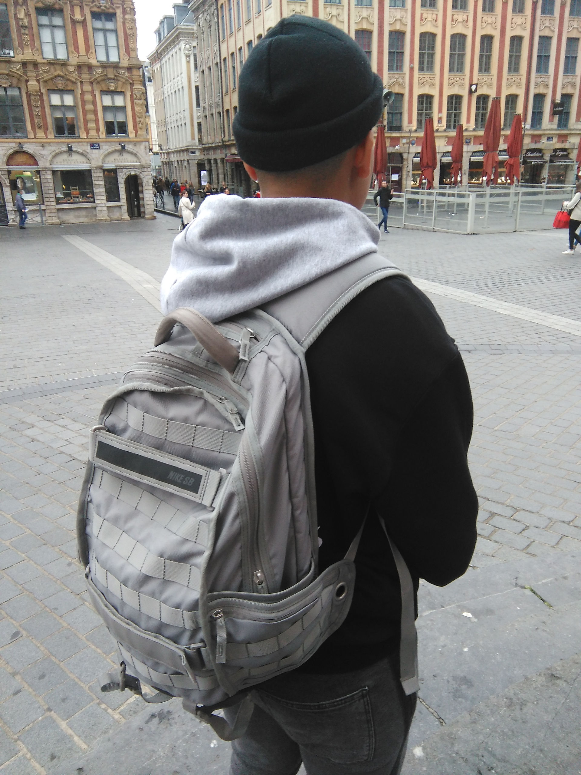 détails sac à dos