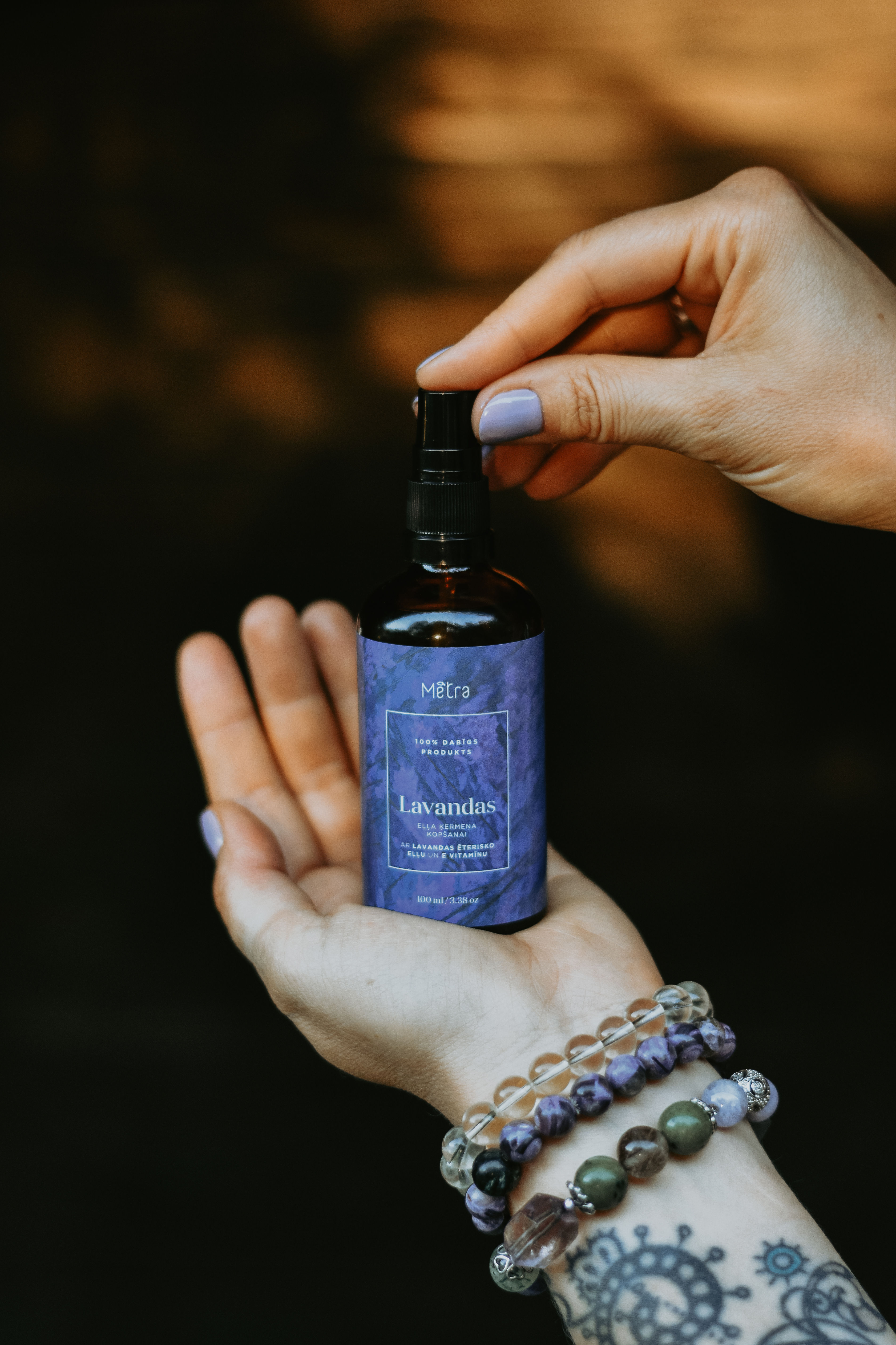 Lavandas eļļa ķermeņa kopšanai