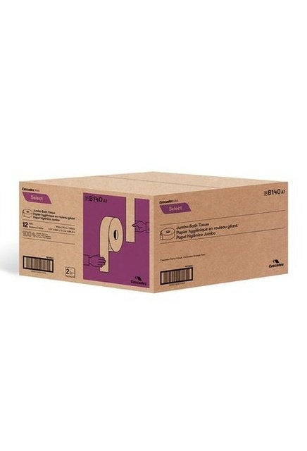 Papier de toilette jumbo - Cascades B140 (Caisse de 12)