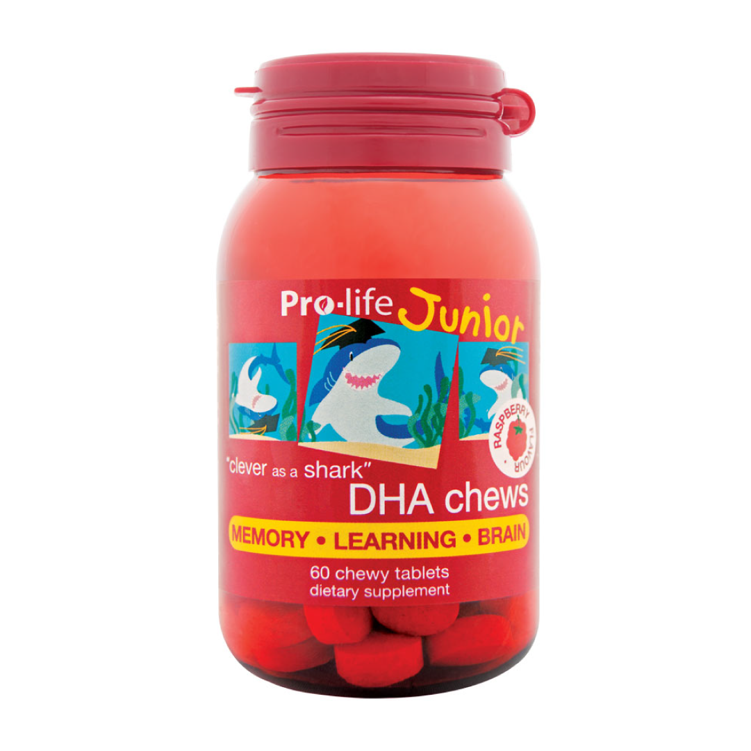 Junior DHA Chews - Raspberry