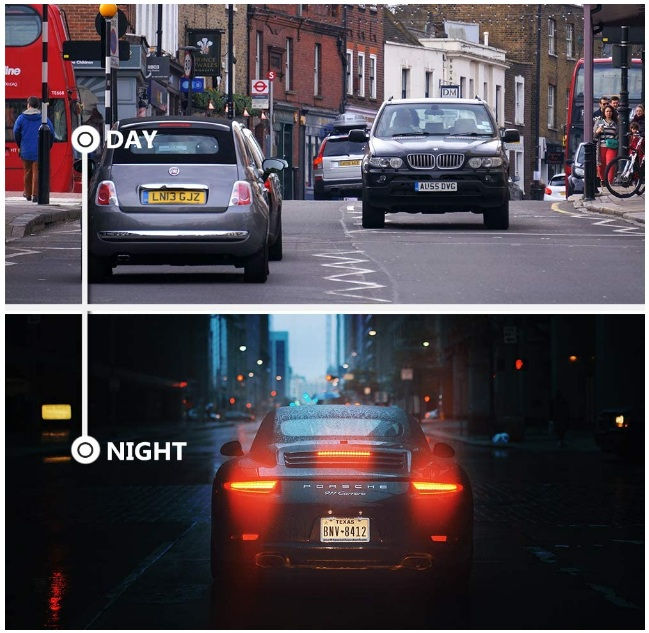 Miniatura: DVR vehicular con monitor táctil de 10 pulgadas con cámara frontal y trasera