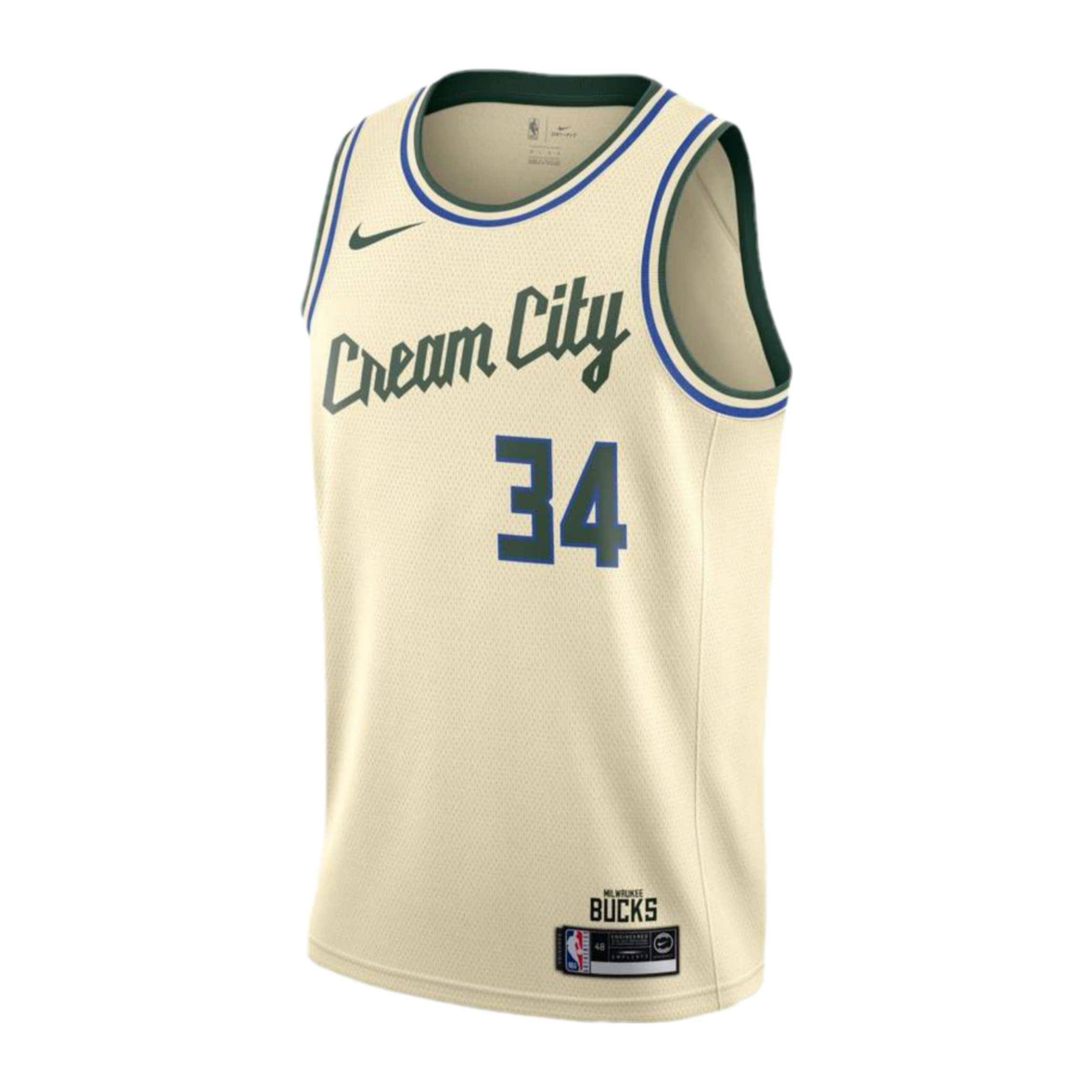 MILWAUKEE BUCKS CITY EDITION JERSEY