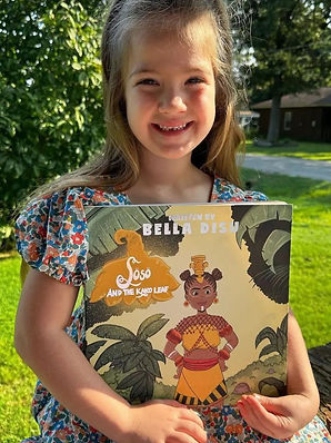 Child with the Soso book