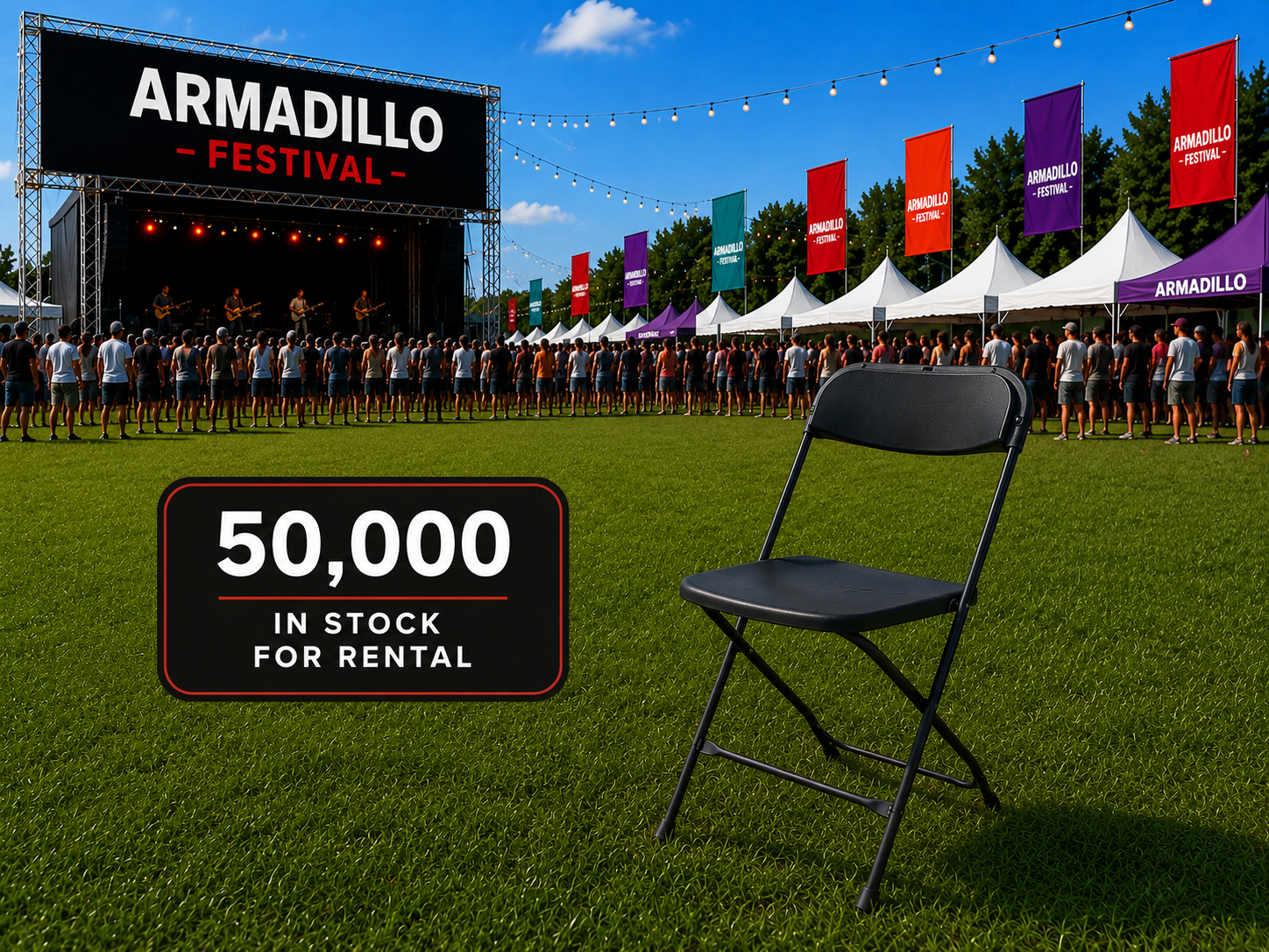 Folding Samsonite Chair Hire