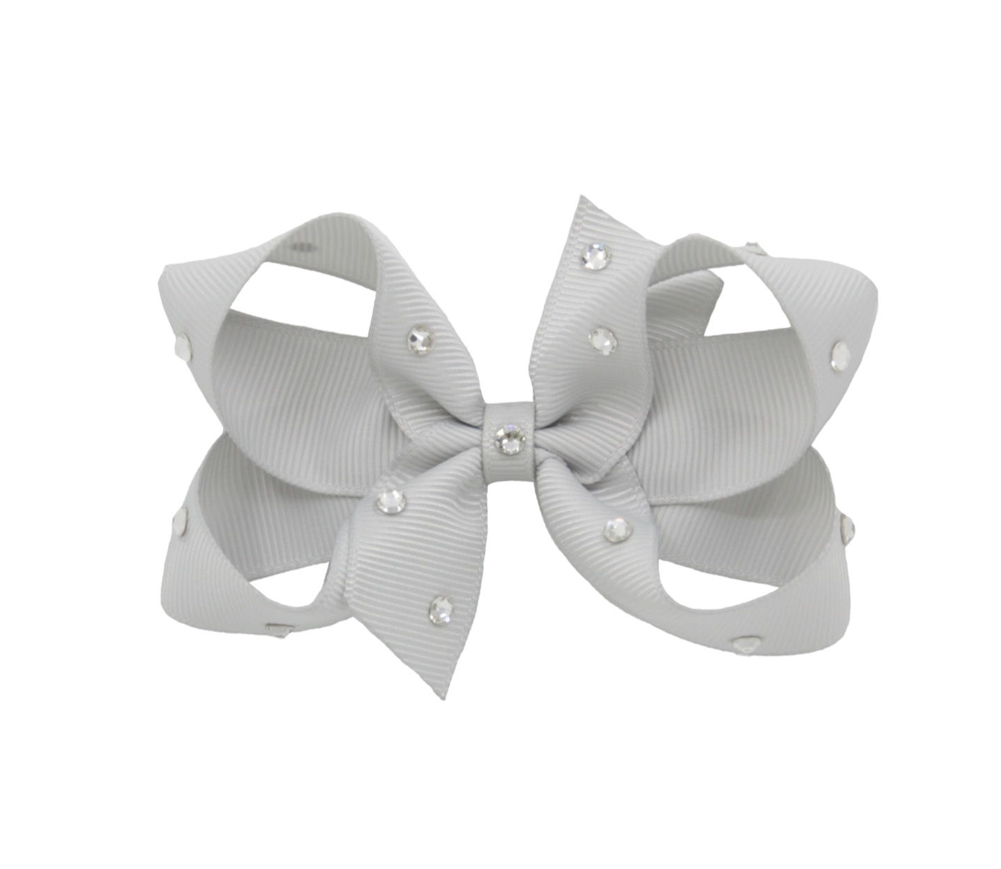 Medium Classic Bow - Shell Grey