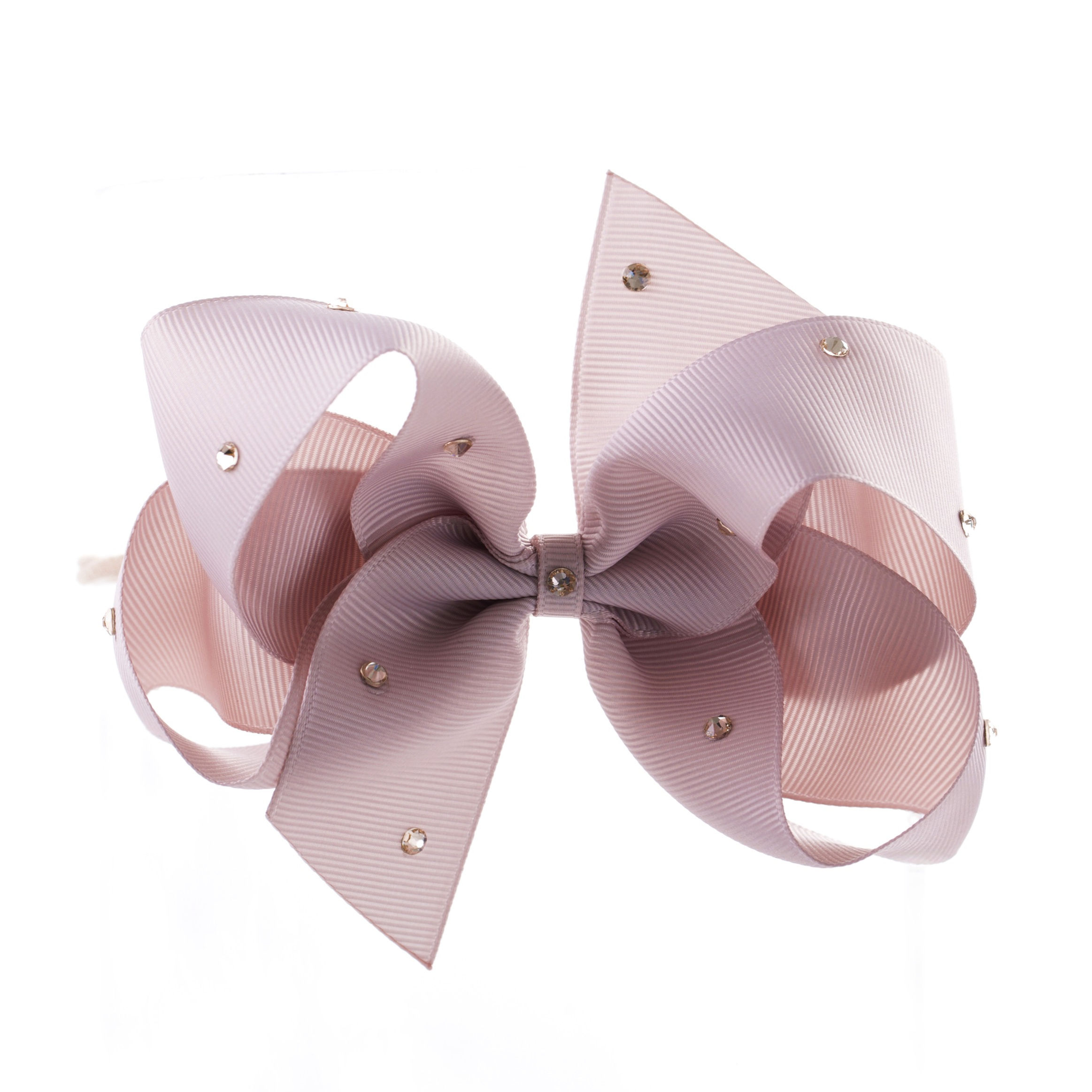 Large Classic Bow Soft Headband - Carmandy with Swarovski Crystals