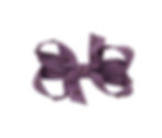 Amethyst Small Classic Bow