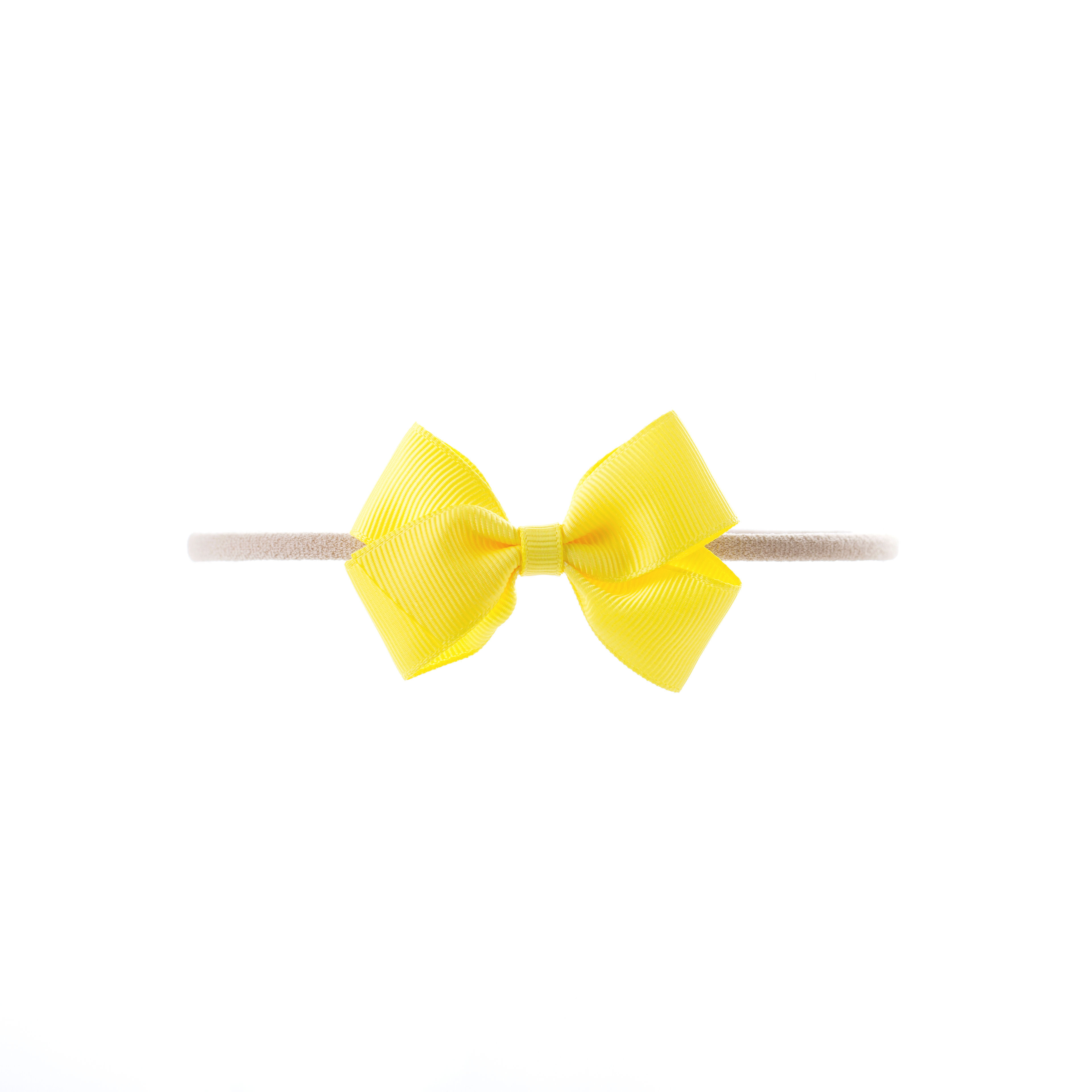 Lemon Small London Bow Soft Headband