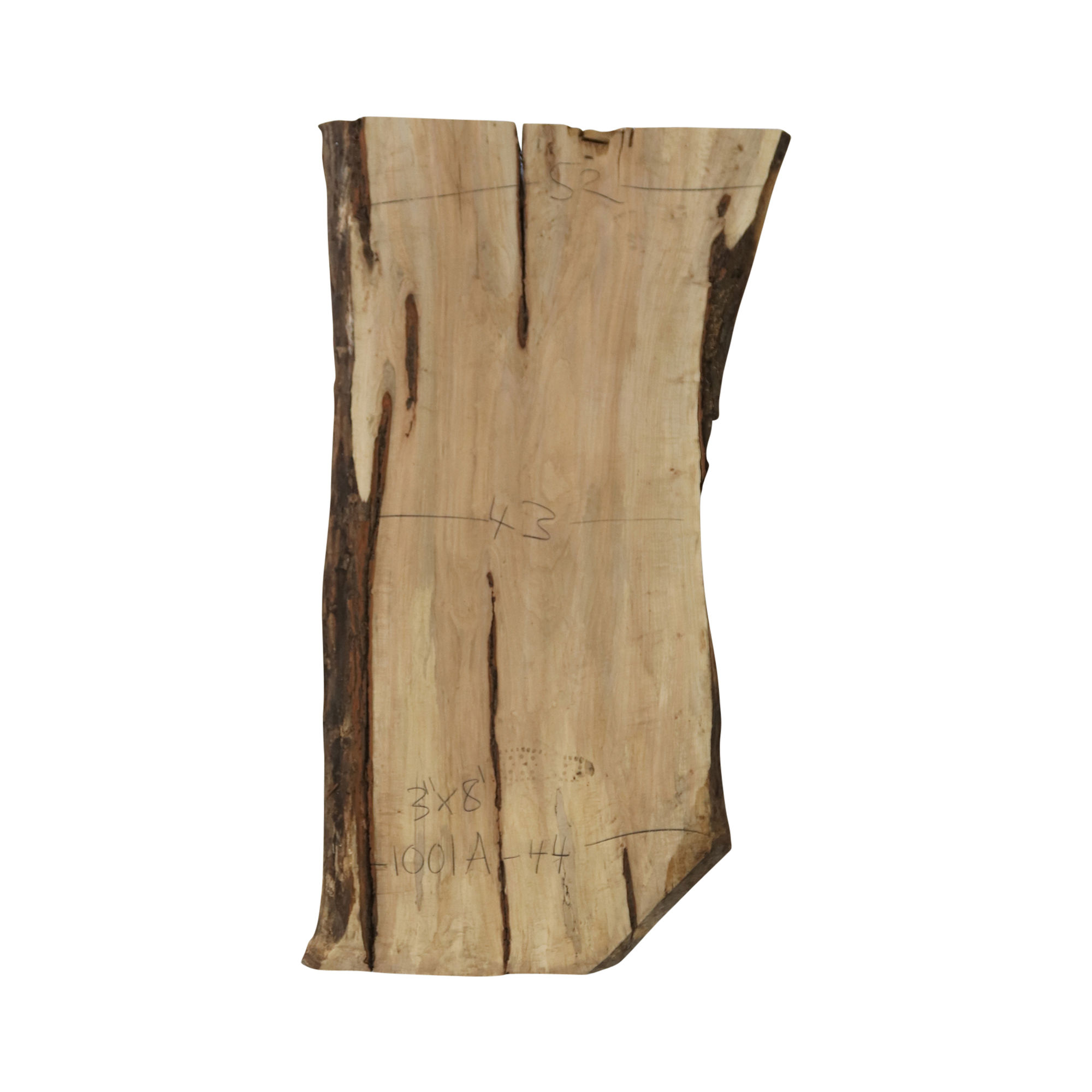 8' Soft Maple Slab (1001A)