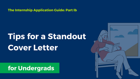 How to Write a Standout Cover Letter