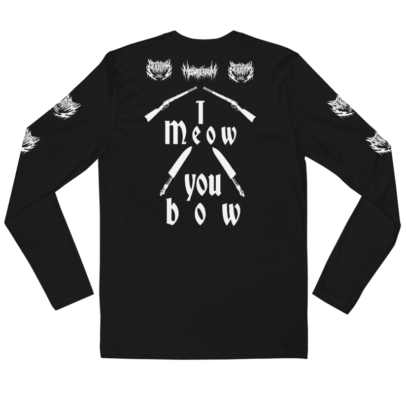 Thumbnail: Long Sleeve - Bow to Meow (Meowtilation)
