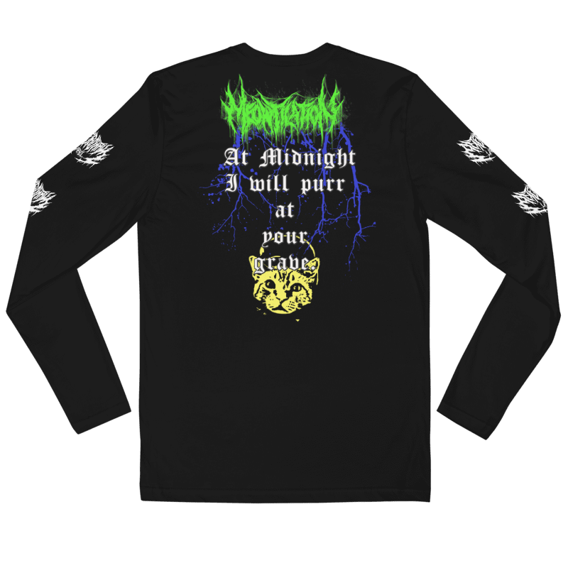 Thumbnail: Midnight Purr - Long Sleeve (Meowtilation)