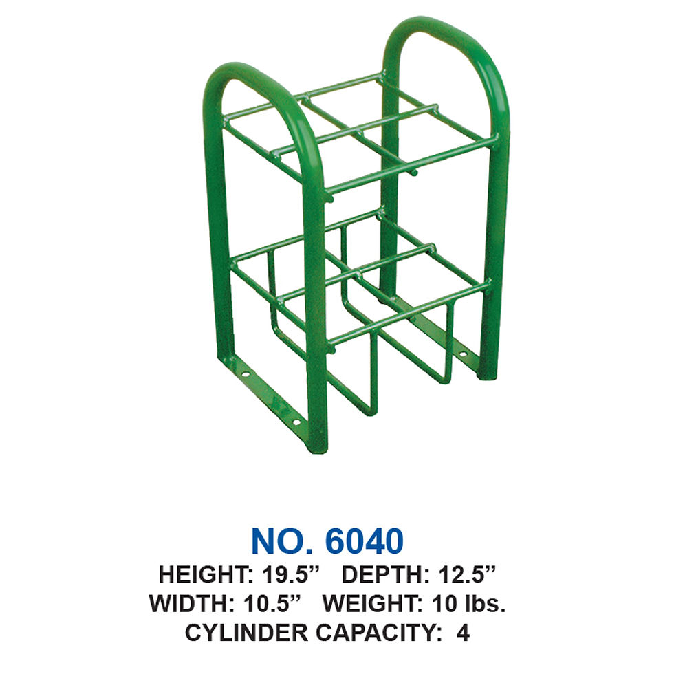 No. 6040. D & E Cylinder Stand - Cyl. Capacity - 4