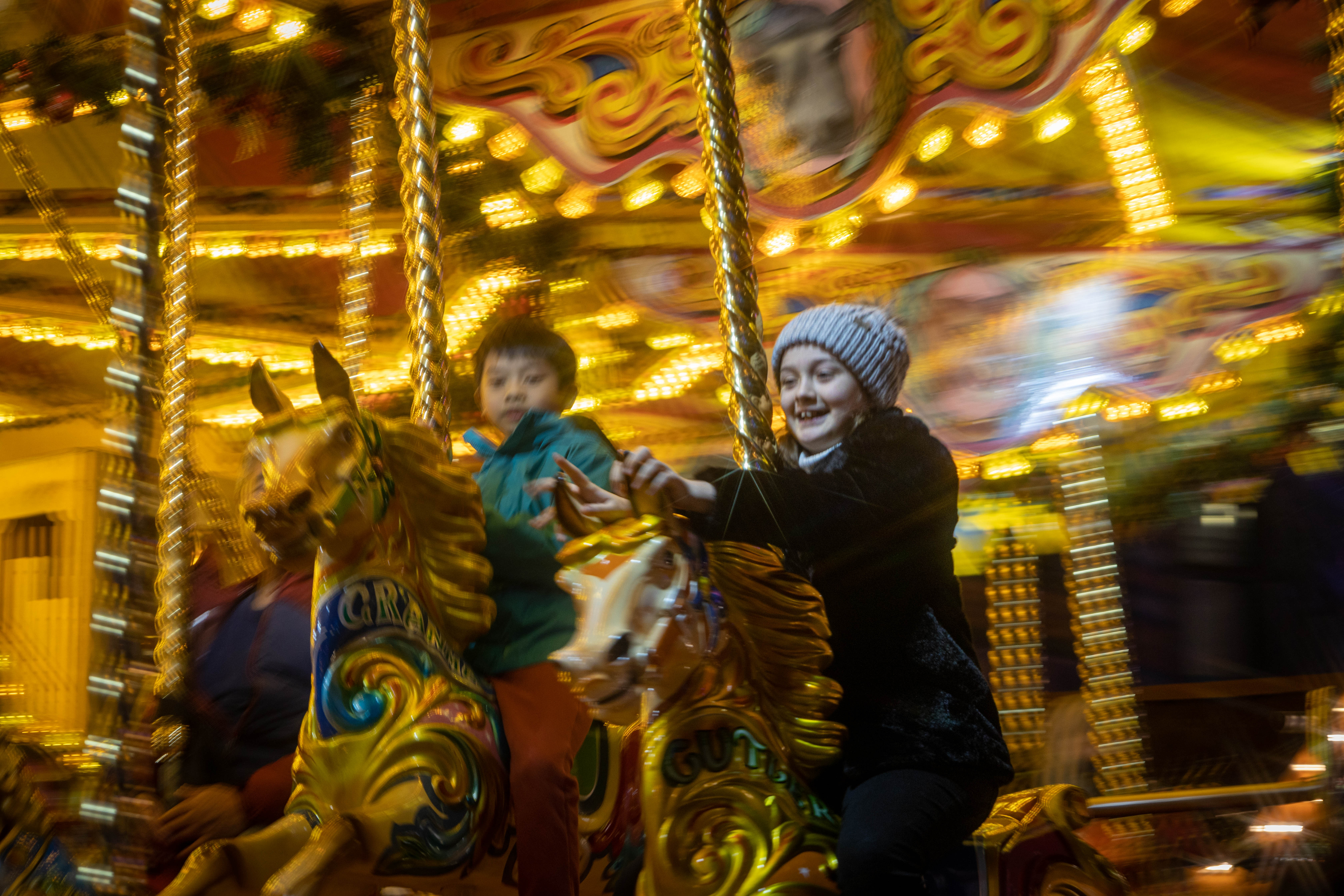 WINTER WONDERLAND
Nottingham’s Christmas market in action following hiatus due to COVID-19.