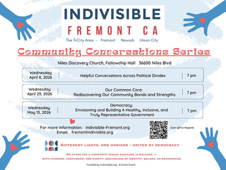 image of flyer for Community Conversations Series