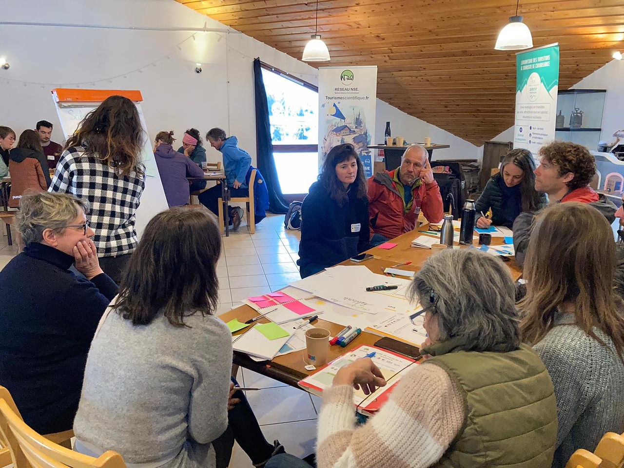 Atelier de cohésion - tourisme scientifique - réseau NSE