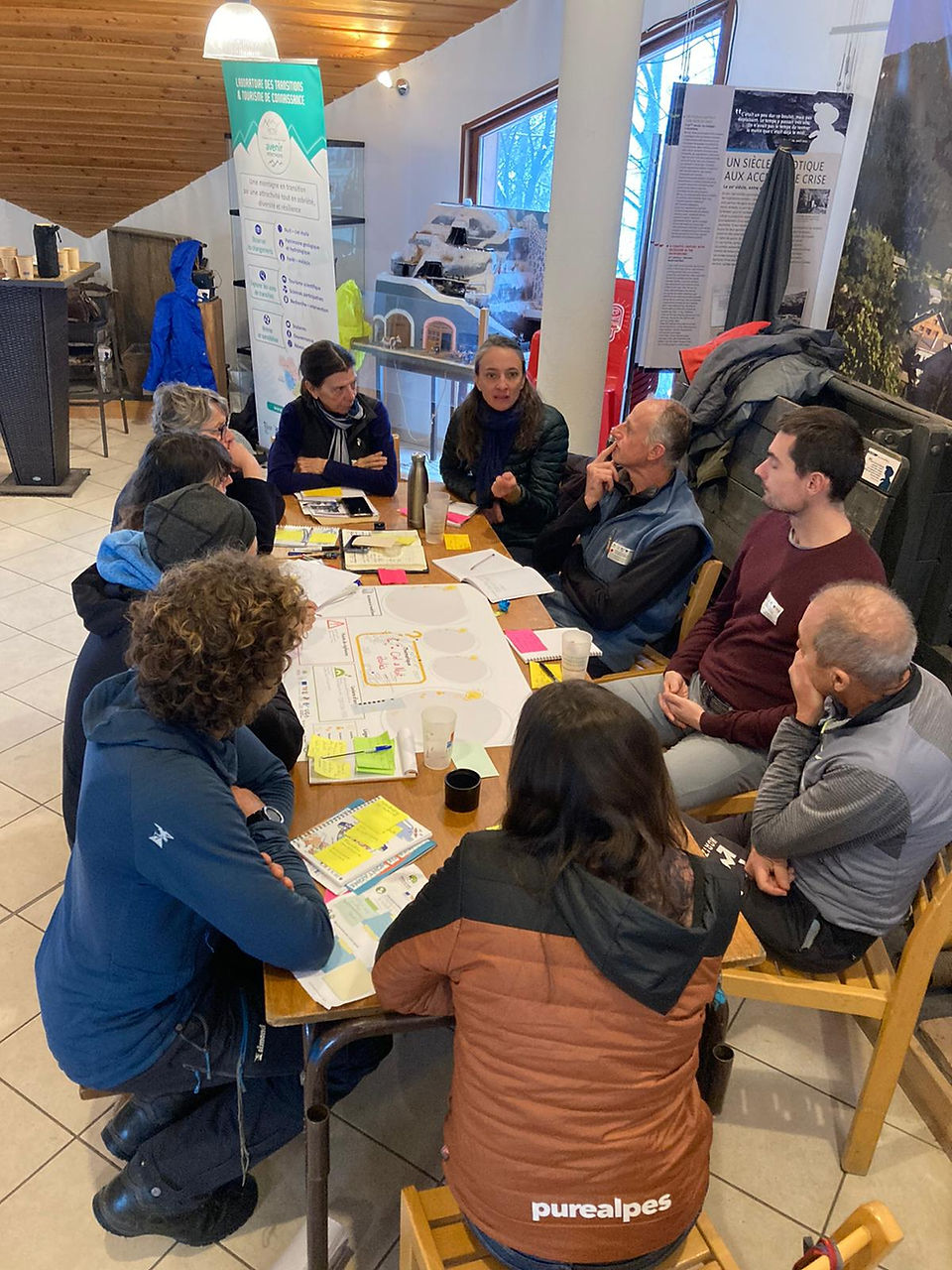 Atelier de cohésion - tourisme scientifique - réseau NSE
