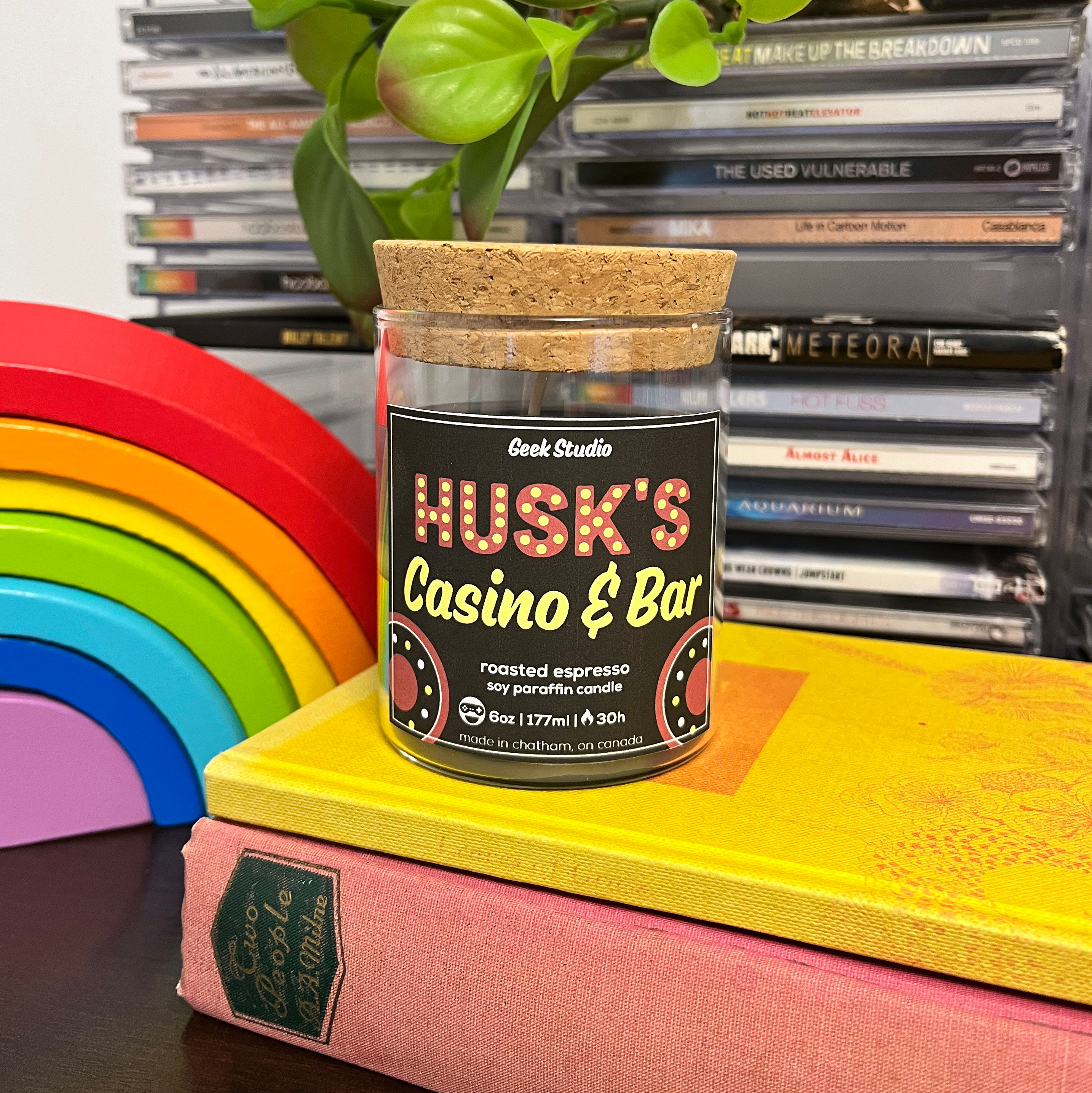 Husk's Casino & Bar Candle - roasted espresso