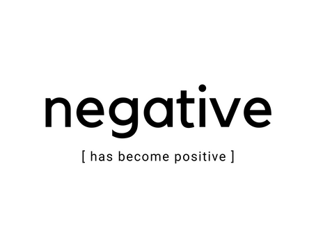 I tested negative.