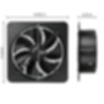 Thumbnail: OmniPV 2100 CFM 40W Solar Through Wall Exhaust Fan and Gable Ventilator
