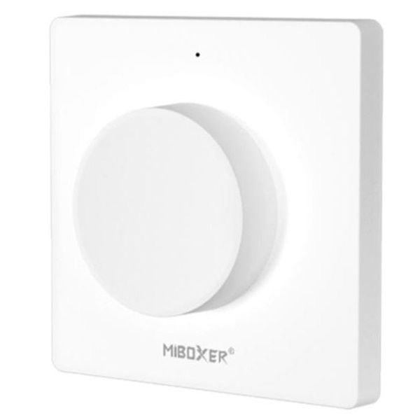 Telecomando magnetico quadrato bianco in RF con manopola monocolore e CCT
