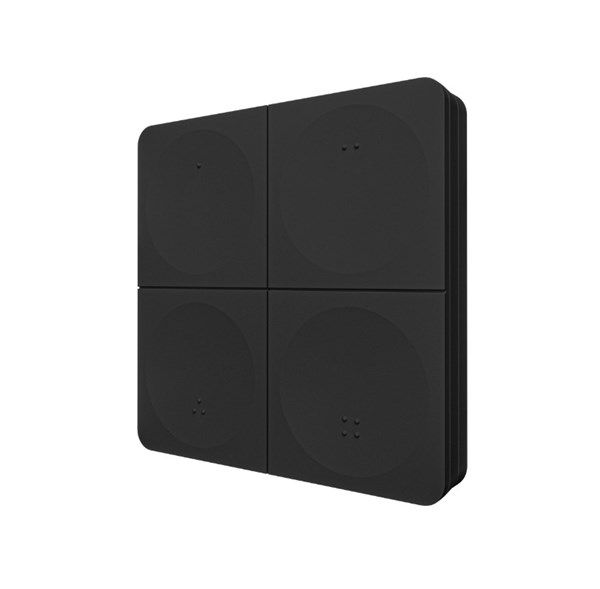 Telecomando magnetico nero in RF monocolore 2.4ghz