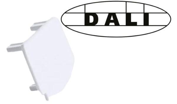 Tappo di chiusura per binario trifase rinforzato bianco DALI cod. SI6647BSAA e