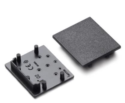 Kit 2 tappi di chiusura nero per profilo SI5201XIAA