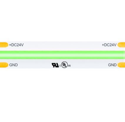 Strip LED flex COB IP20 verde 15W/m 24V 1600 lm/m 160° CRI>90 5000x10mm