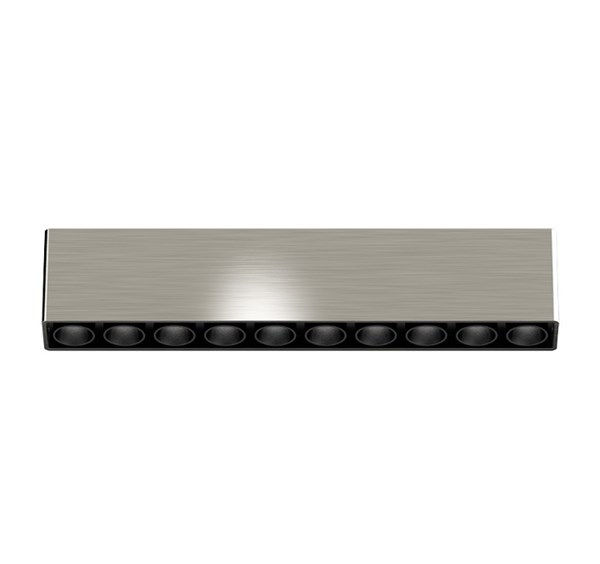 Faretto lineare loto binario acciaio 48V LED COB 15W luce calda 2700K 38° 2010