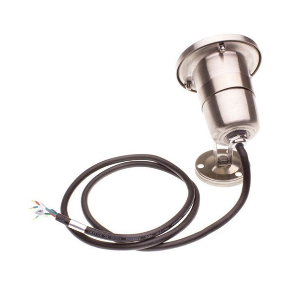 Faretto da superficie inox 316l RGB 3W 12V 100 lm IP68 60° ø83x135mm