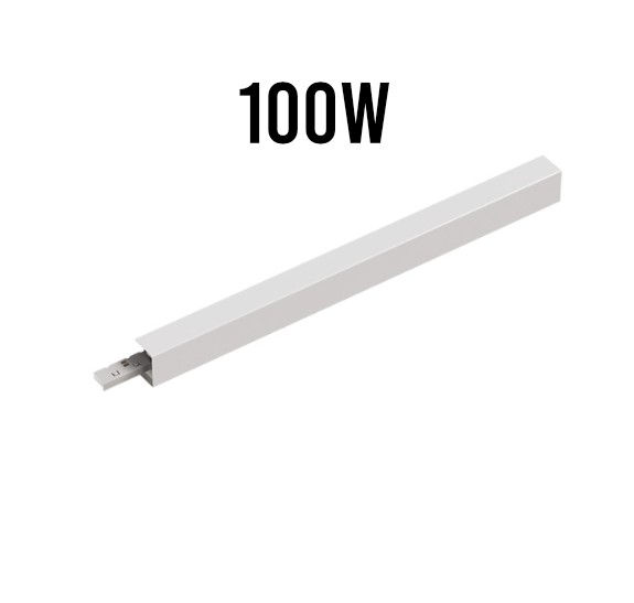 Driver integrato 100W bianco per binario a superficie a 48V