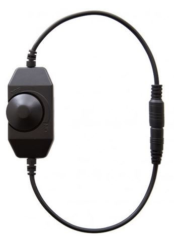Dimmer manuale 12/24Vdc 2a con jack maschio/femmina
