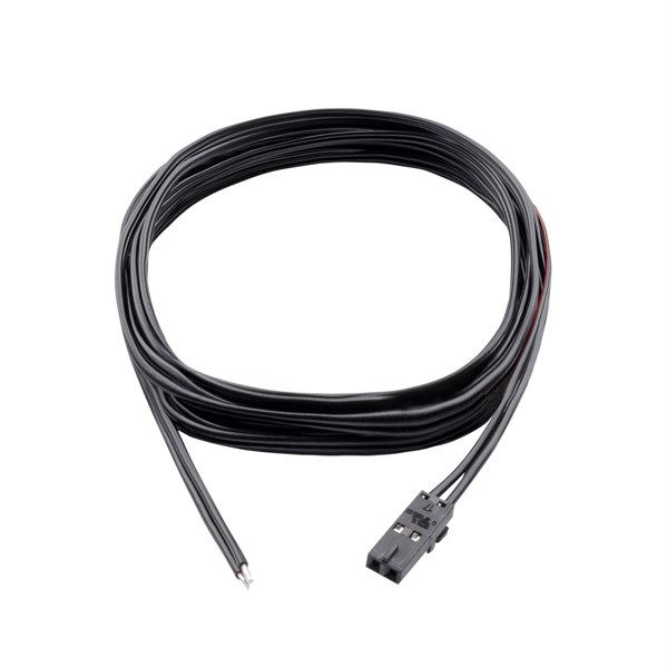 Cavo mini plug nero maschio 2x0,35 lunghezza 1800mm