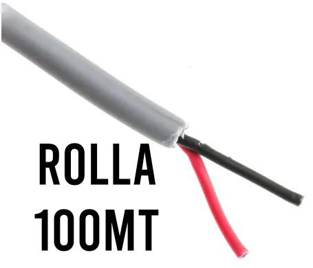 Cavo 20awg*2c 200°c 300/500V in gomma siliconica bianca ø6mm