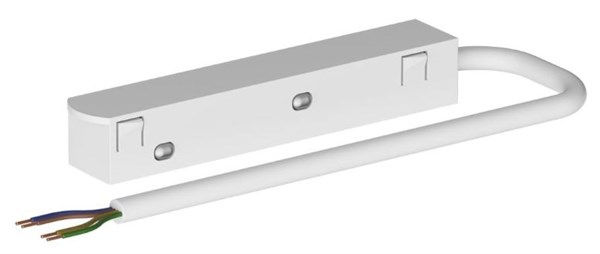 Plug di alimentazione bianco per binari 48V cod. SI6626XIAA e SI6627XIAA