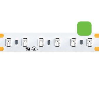Strip LED flex 120led/m 2835 IP20 verde 18W/m 24V 1800 lm/m 5000x10mm