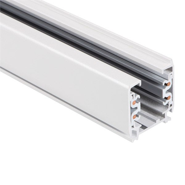Binario trifase bianco track line 85-265Vac 32x36x2000mm