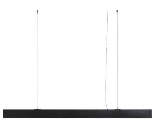 Plafoniera a sospensione lineare nero LED Lumileds 40W IP20 IK05 220-240Vac