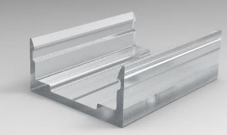 Clip di fissaggio in PC trasparente per flex neon 1212 dome