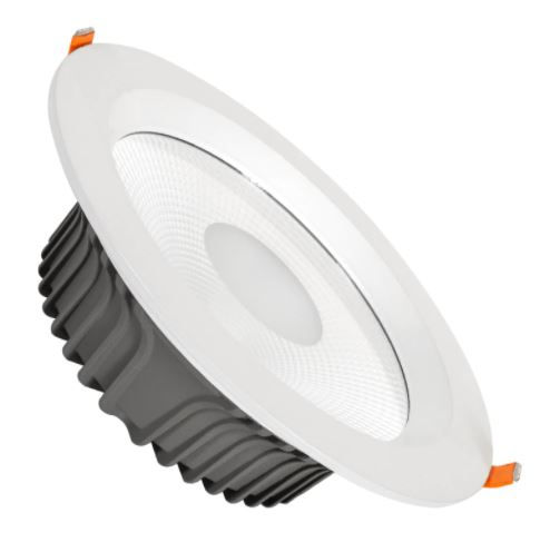 Faretto downlight incasso bianco LED Samsung 30W IP44 luce calda 3000K