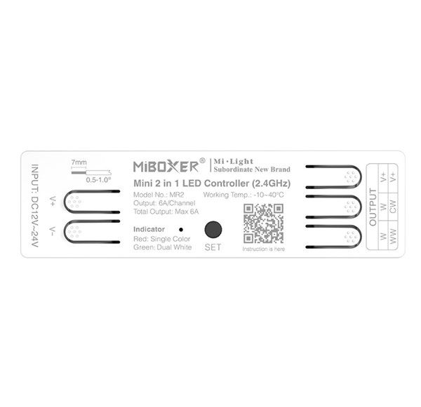 Ricevitore dimmer mini 1ch/2ch