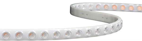 LED flex neon con lenti wall washer 25°x45° 48 led/mt IP67 CCT variabile