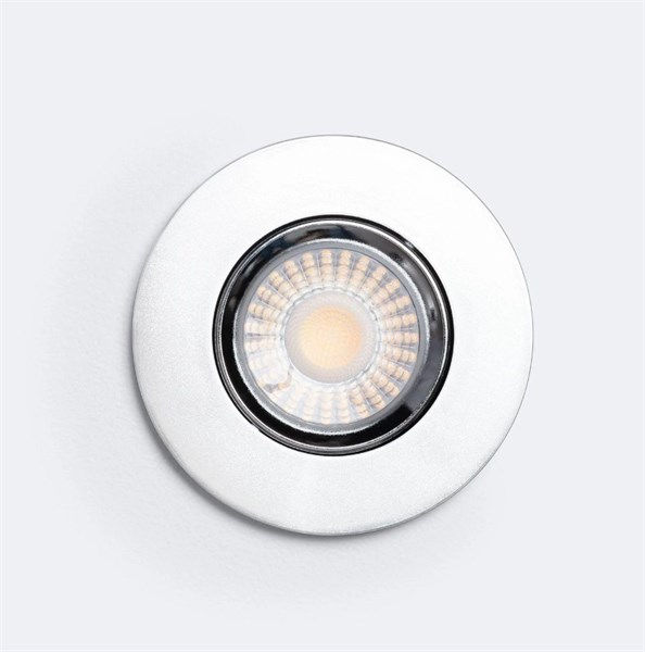 Miniatura: Faretto downlight incasso argento 5-8W IP65 CCT selezionabile 2700K-3000K-4000K