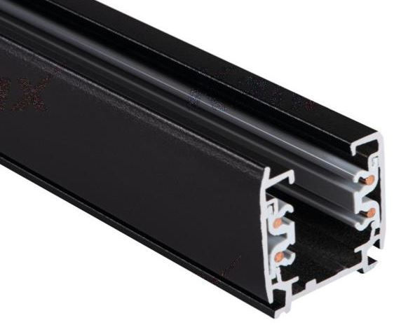 Binario trifase nero track line 85-265Vac 32x36x3000mm