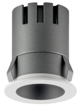 Faretto da incasso fisso IP20 3W 220-240V luce naturale 4000K 36° 160 lm CRI>90
