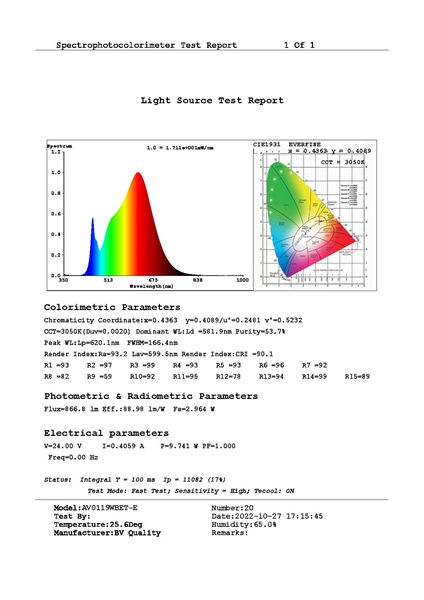 Miniatura: Strip LED flex COB IP20 luce calda 3000K 10W/m 24V 1000 lm/m 160° CRI>90