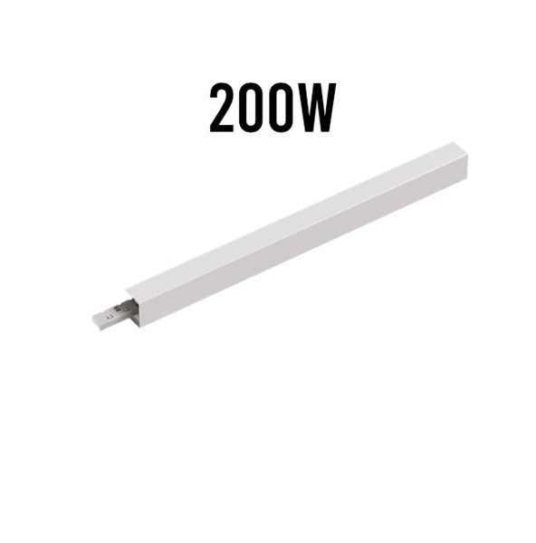 Driver integrato 200W bianco per binario a superficie a 48V