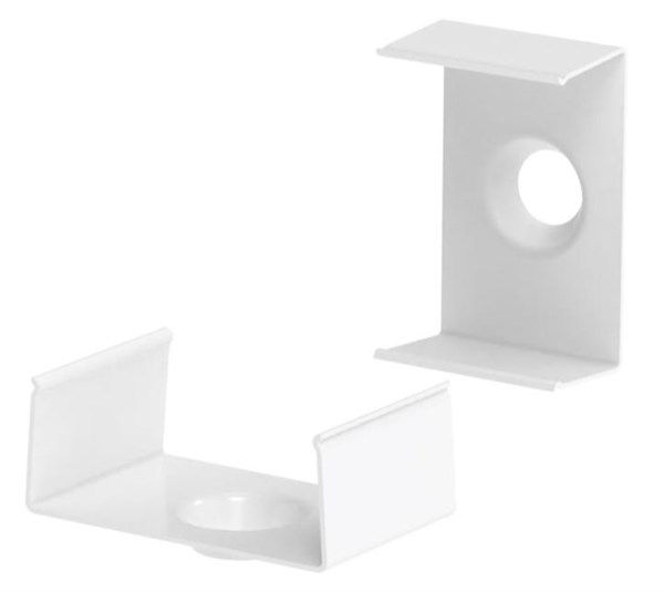 Kit 2 ganci inox bianco per profilo SI6467XIAA/SI7392XIAA